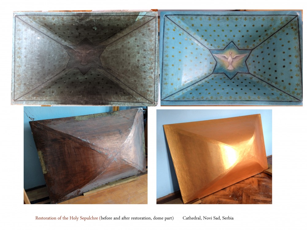 Restoration of the Holy Sepulchre, Novi Sad, Serbia