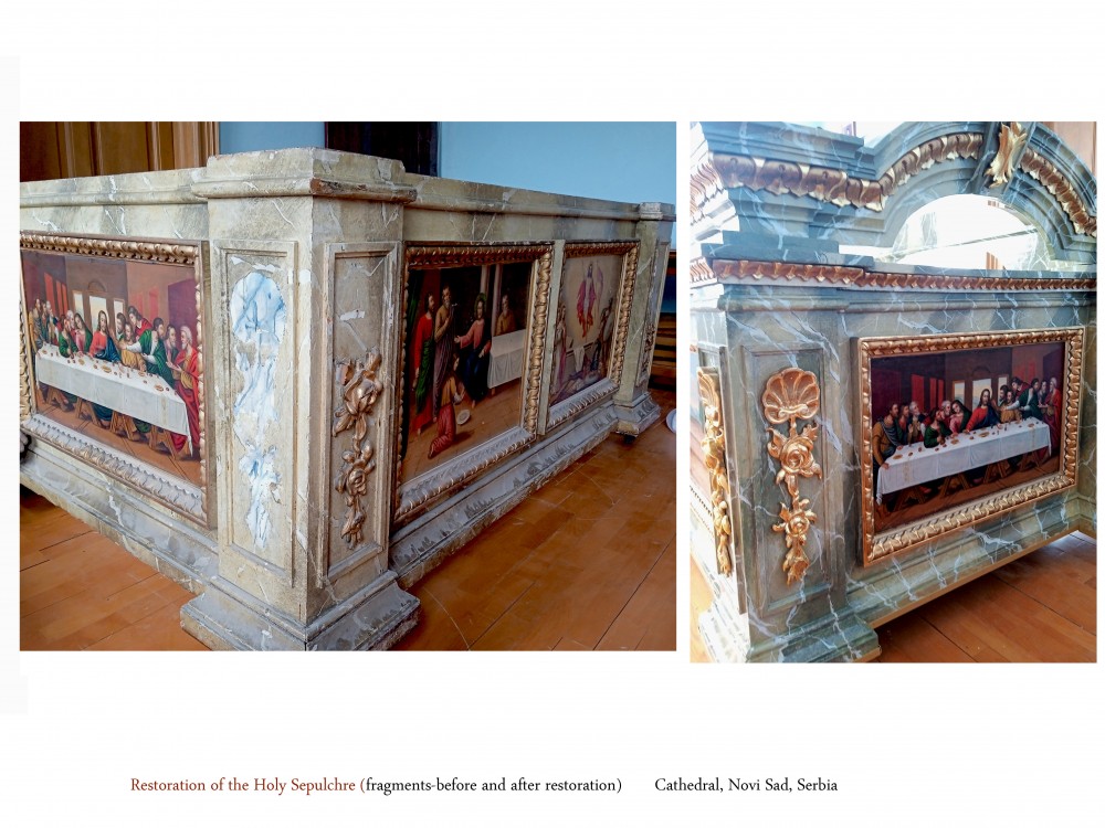 Restoration of the Holy Sepulchre, Novi Sad, Serbia