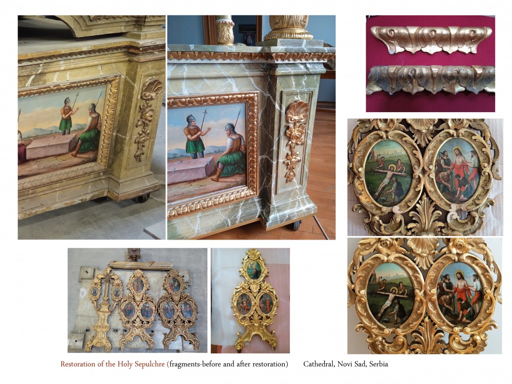 Restoration of the Holy Sepulchre, Novi Sad, Serbia