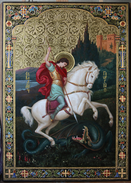 Icon of St. George the Victorious