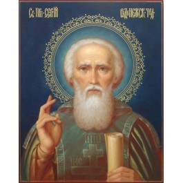 The icon "Saint Sergius of Radonezh"