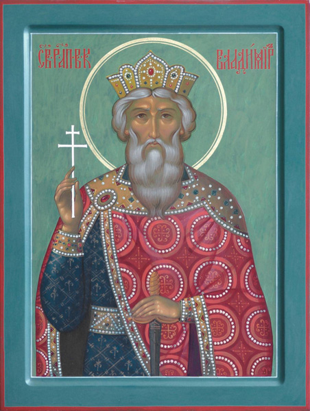 Icon of St. Prince Vladimir Equal-to-the-Apostles