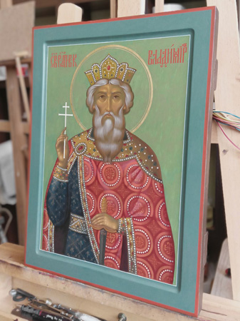 Icon of St. Prince Vladimir Equal-to-the-Apostles