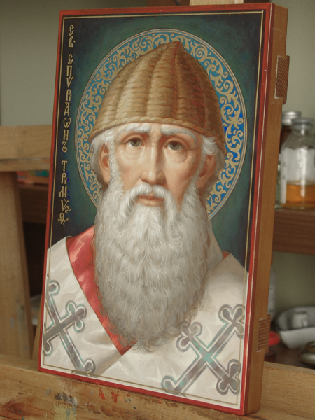 Icon of St. Spyridon of Trimphund