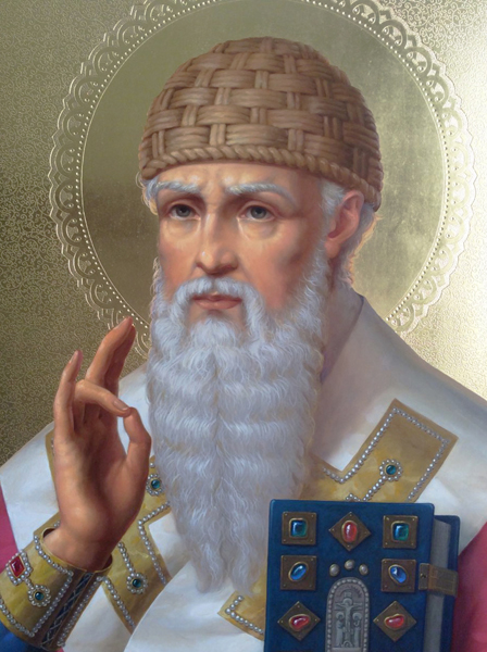 Icon of St. Spyridon of Trimphund
