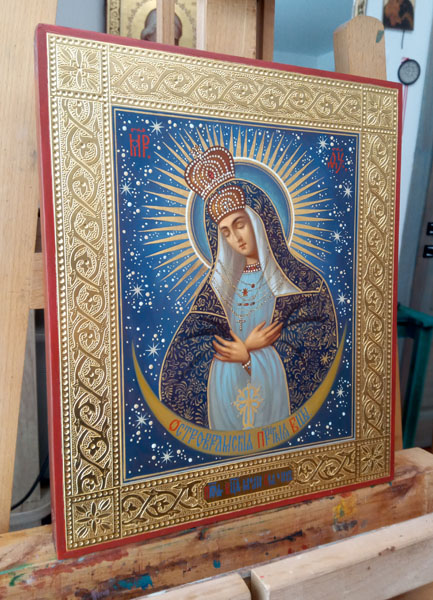The Icon of Our Lady of Ostrobram