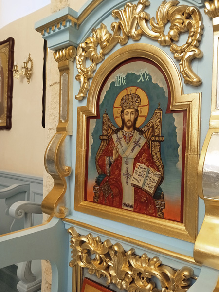 Icons "Lord Almighty" and "Holy Mother of God"