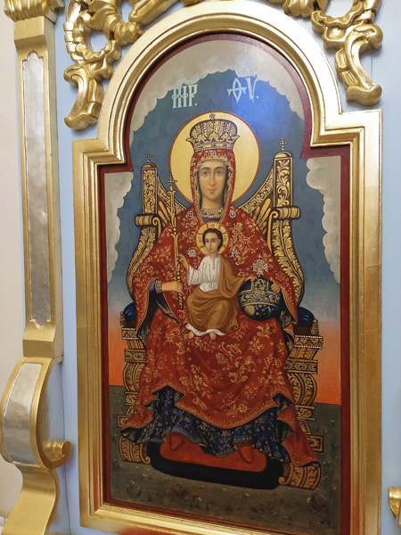 Icons "Lord Almighty" and "Holy Mother of God"