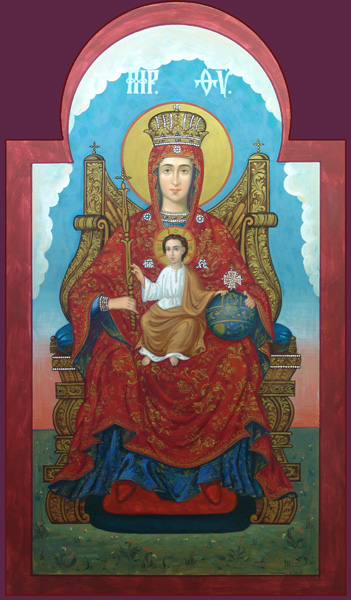 Icons "Lord Almighty" and "Holy Mother of God"