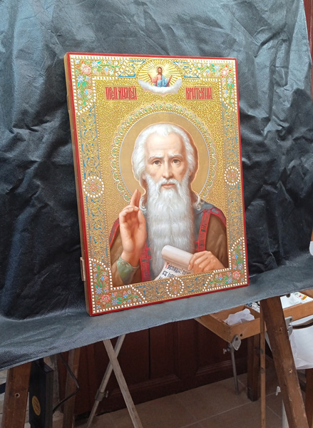 icon of Andrew of Crete 