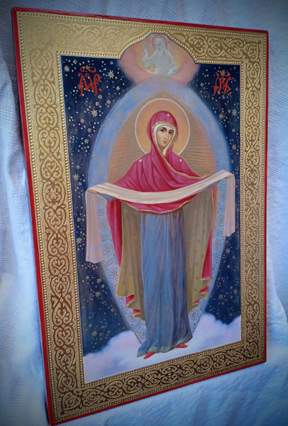 Icon "Intercession of the Holy Virgin" 