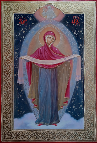 Icon "Intercession of the Holy Virgin" 