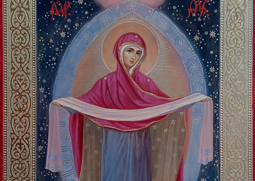 Icon "Intercession of the Holy Virgin" 