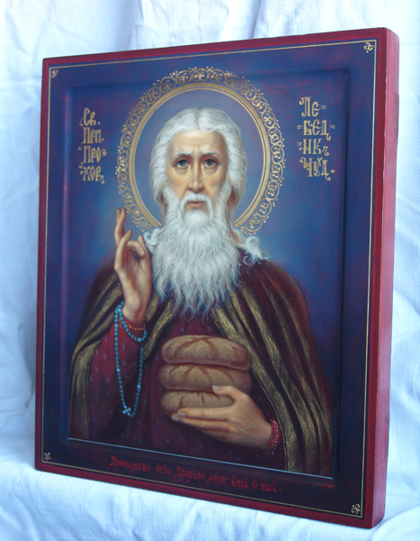 icon of Prokhor Lebednik the Wonderworker of Kiev-Pechersk