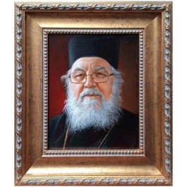 Portrait of Bishop Vasily (in the world Vaso Vadic, serb. Васо Вадић)
