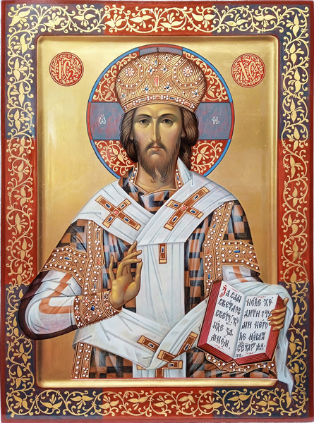 icon "Christ the Great Bishop"