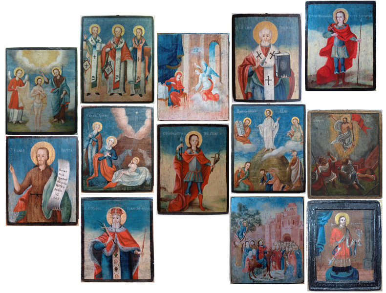 Restoration-Album. Icons from the exposition of the Sremski Karlovci Seminary, Serbia. 