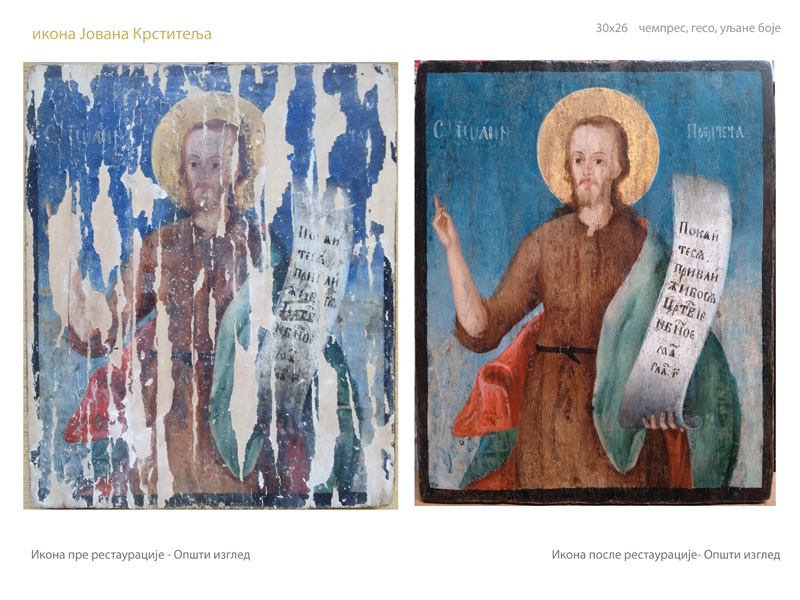 Restoration-Album. Icons from the exposition of the Sremski Karlovci Seminary, Serbia. 