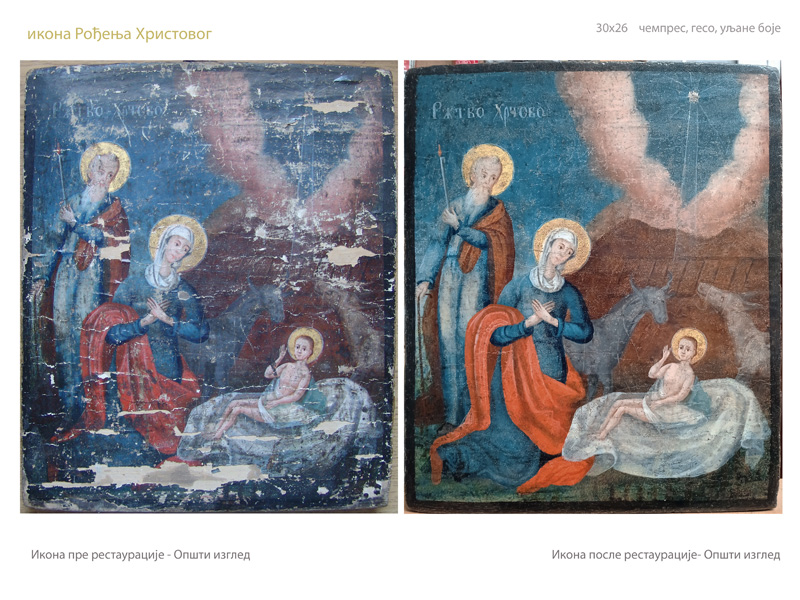 Restoration-Album. Icons from the exposition of the Sremski Karlovci Seminary, Serbia. 