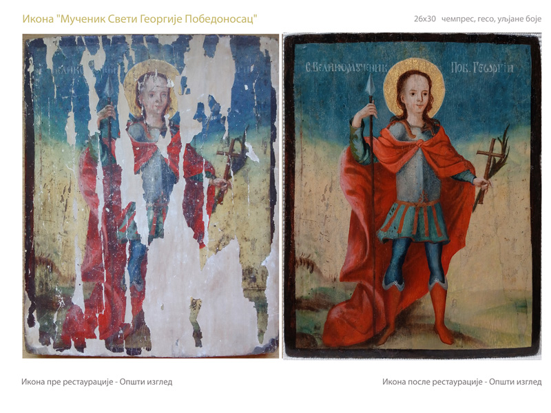 Restoration-Album. Icons from the exposition of the Sremski Karlovci Seminary, Serbia. 