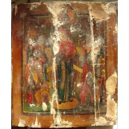 Icon of the Mother of God Joy of All Who Sorrow