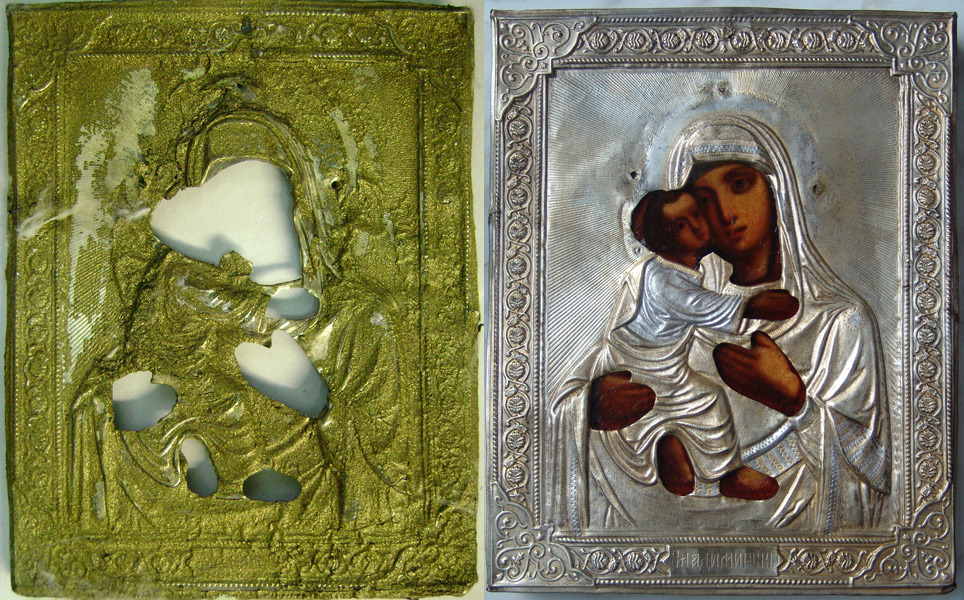 salary, icon of the Virgin "Vladimir"